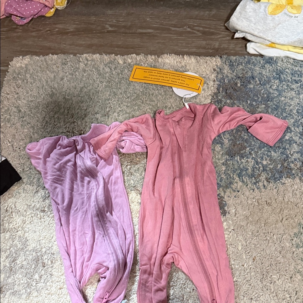 Cozy Kids Pajama Set in Pink and Purple
